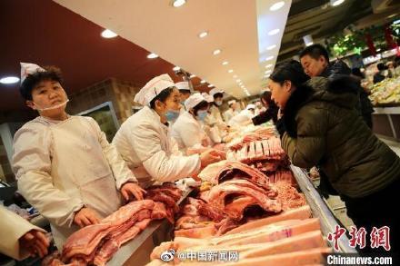 商务部 猪肉批发价每斤降到10元以下